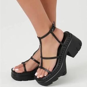 Black Forever 21 wedges